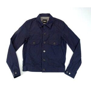 Todd Snyder Navy Lightweight Shirt Jacket (Small/Extra Small)